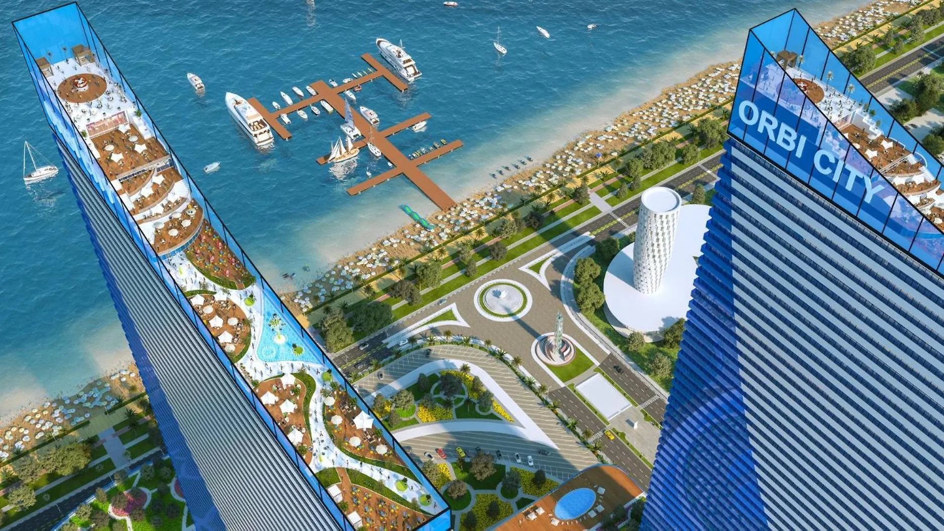 N1 Vip Apartment Batumi Orbi City - 46 Floor Georgia